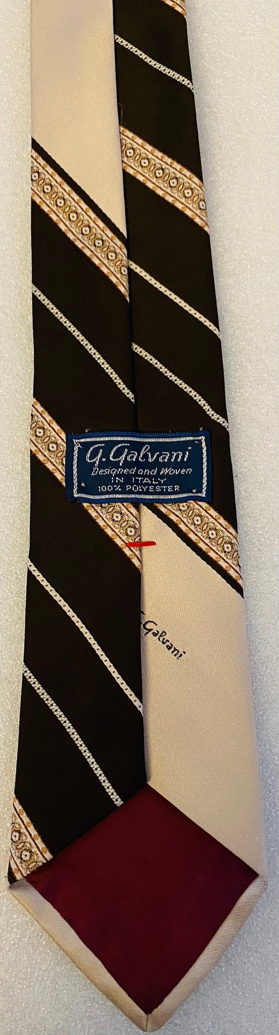G. Galvani designed and woven in Italy necktie dr… - image 2
