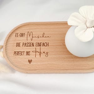 Persönliches Geschenk Herzensmensch|Tablett mit Spruch| Geschenkidee zum Geburtstag|Kleinigkeit vom Herzen| Weihnachten|Ostern| Geschenkidee