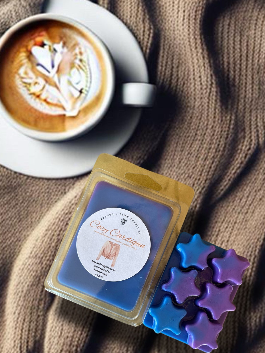 Nontoxic Wax Melts Beeswax & Soy Stronger Scent Etsy