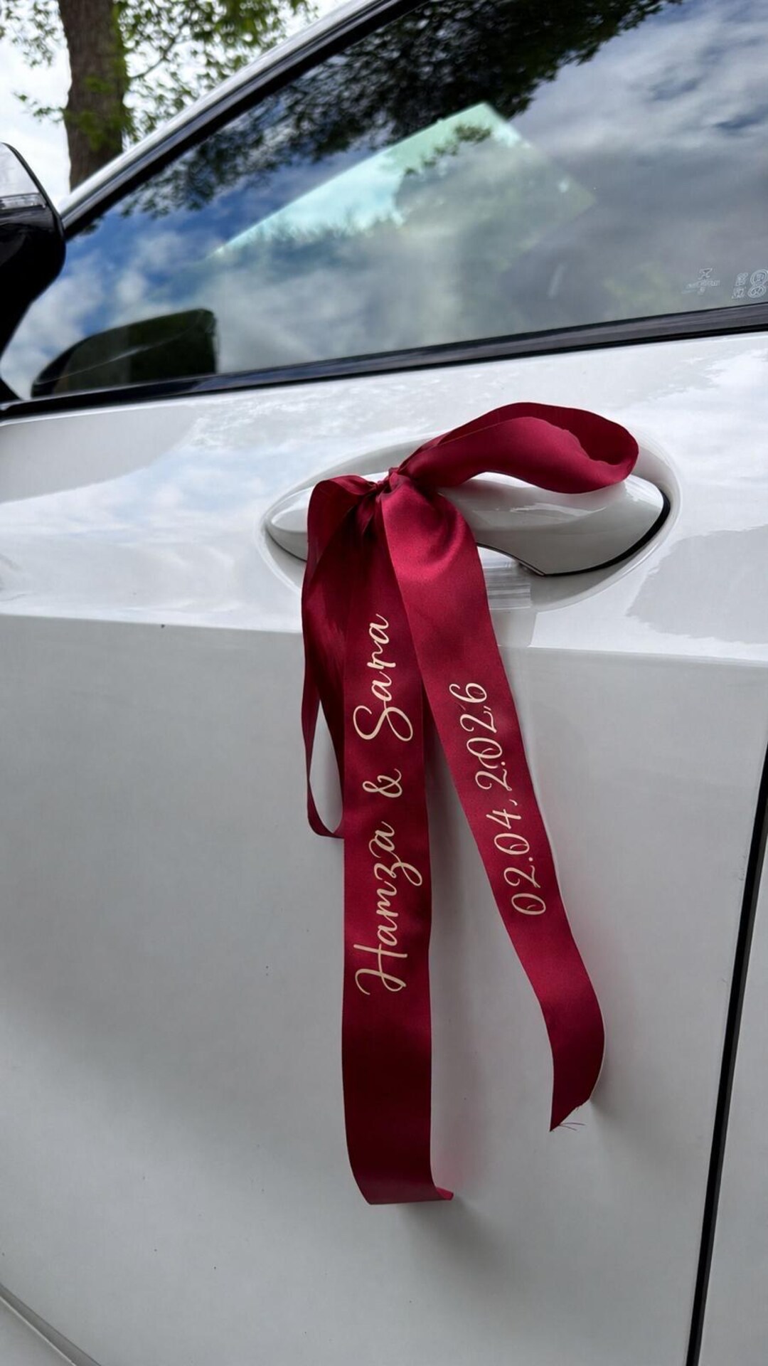 Wedding Car Ribbon - Etsy UK