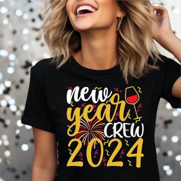 New Years Crew SVG, PNG Design, 2024 svg, happy new year svg, New Years Svg, Png, Simple Svg, Cute Svg, Cut File, Cricut, Silhouette