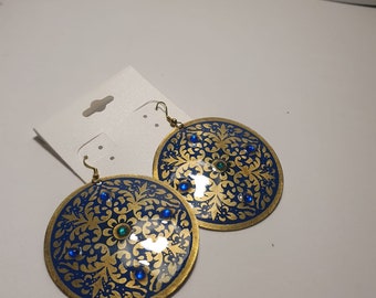 Egyptische kunst gouden oorringen voor vrouwen