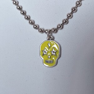 Collana Con Ciondolo Teschio Messicano In Argento 925 E Cristalli – Aka Gioielli®, Regalo Donna Originale