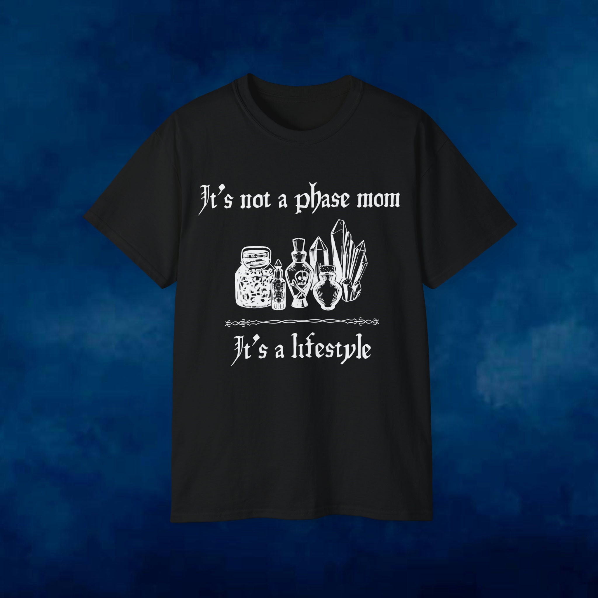Its Not A Phase Mom Emo Moon Kids Teen Funny Gifts' Men's T-Shirt