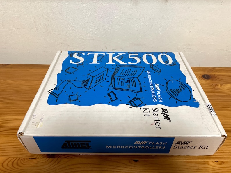 Vintage "arduino" - Microcontroller Development Kit STK500 AVR Atmel - Etsy