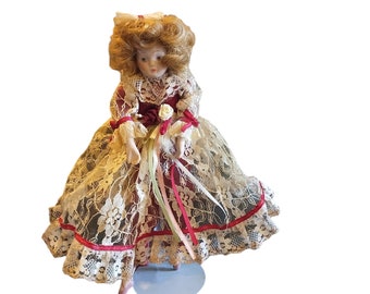 Vintage antique doll rare 10 inches doll collectible