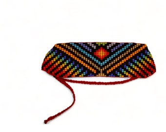 Esprit des vents arc-en-ciel - Bracelets de perles pour la protection des autochtones d'Inga