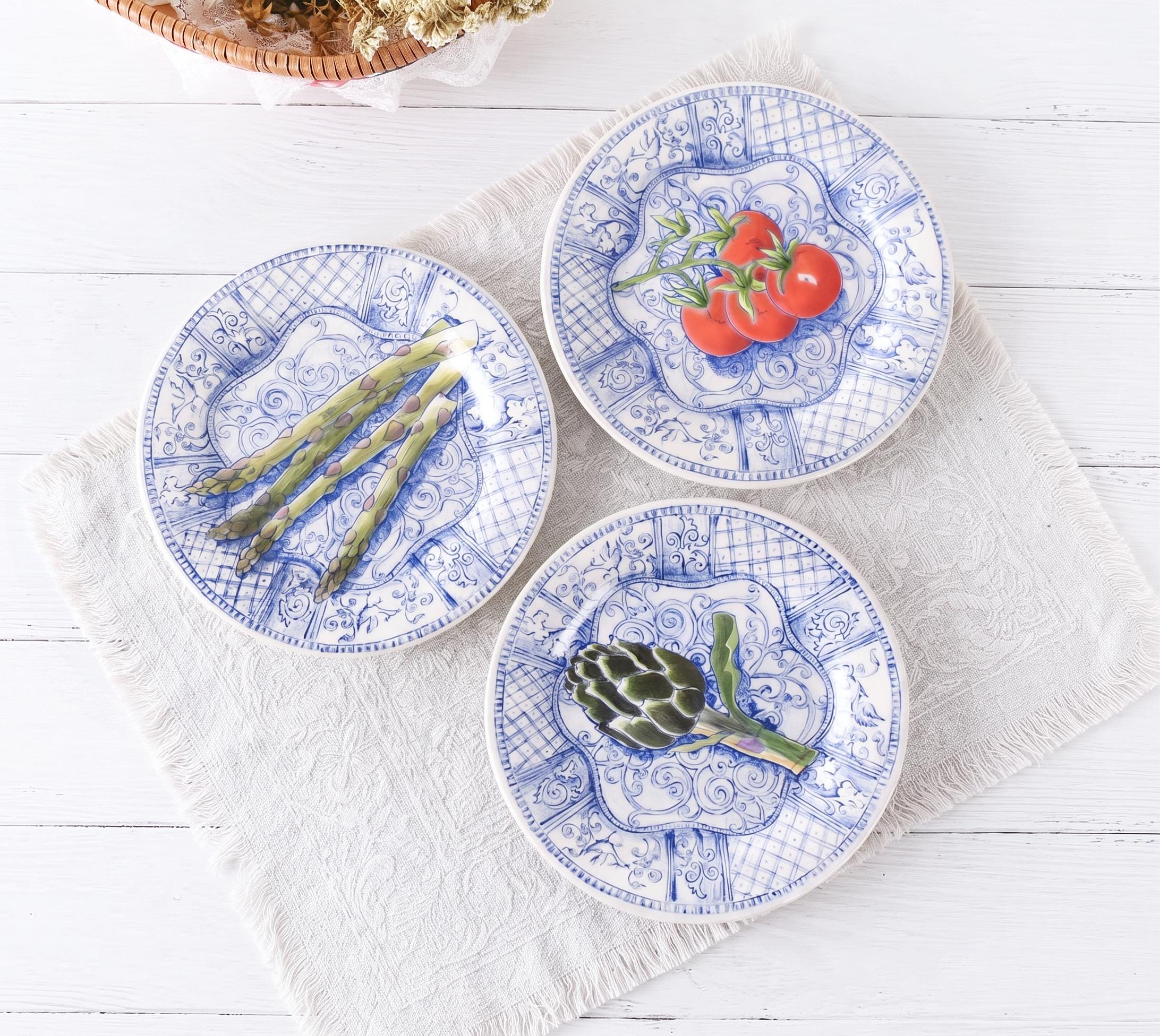 Gien White and Blue - Etsy