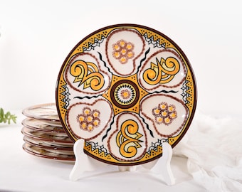 Midcentury French Henriot Quimper Oyster Plate - Etsy 日本