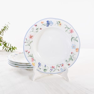 Plato hondo Villeroy & Boch. Magnífico plato hondo Villeroy Boch con motivo Mariposa.