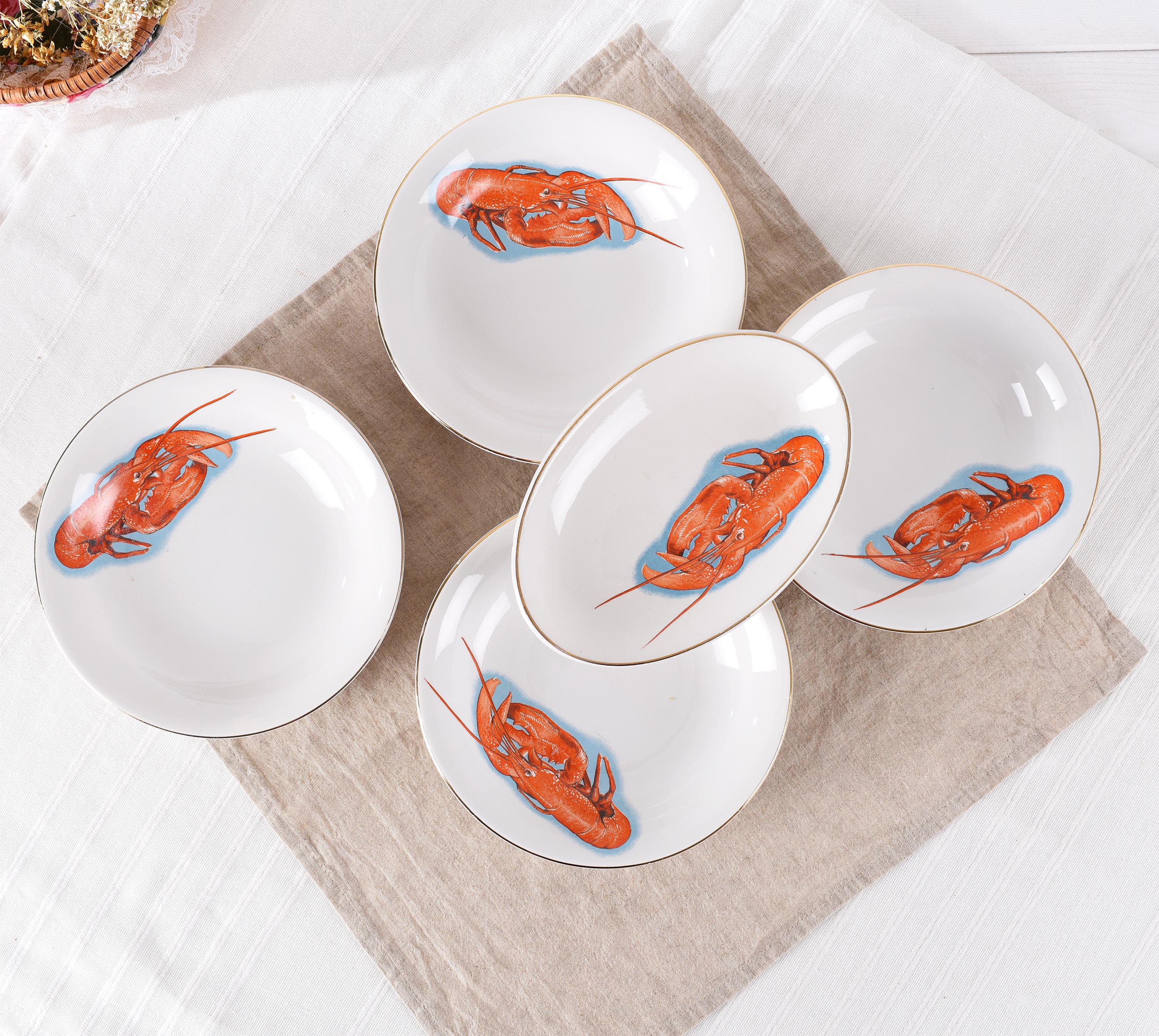 Antique lobster dish - Etsy 日本