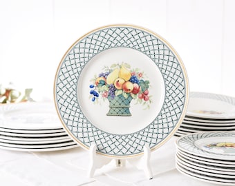 6 Villeroy and Boch Bouquet Soup Plates - Etsy