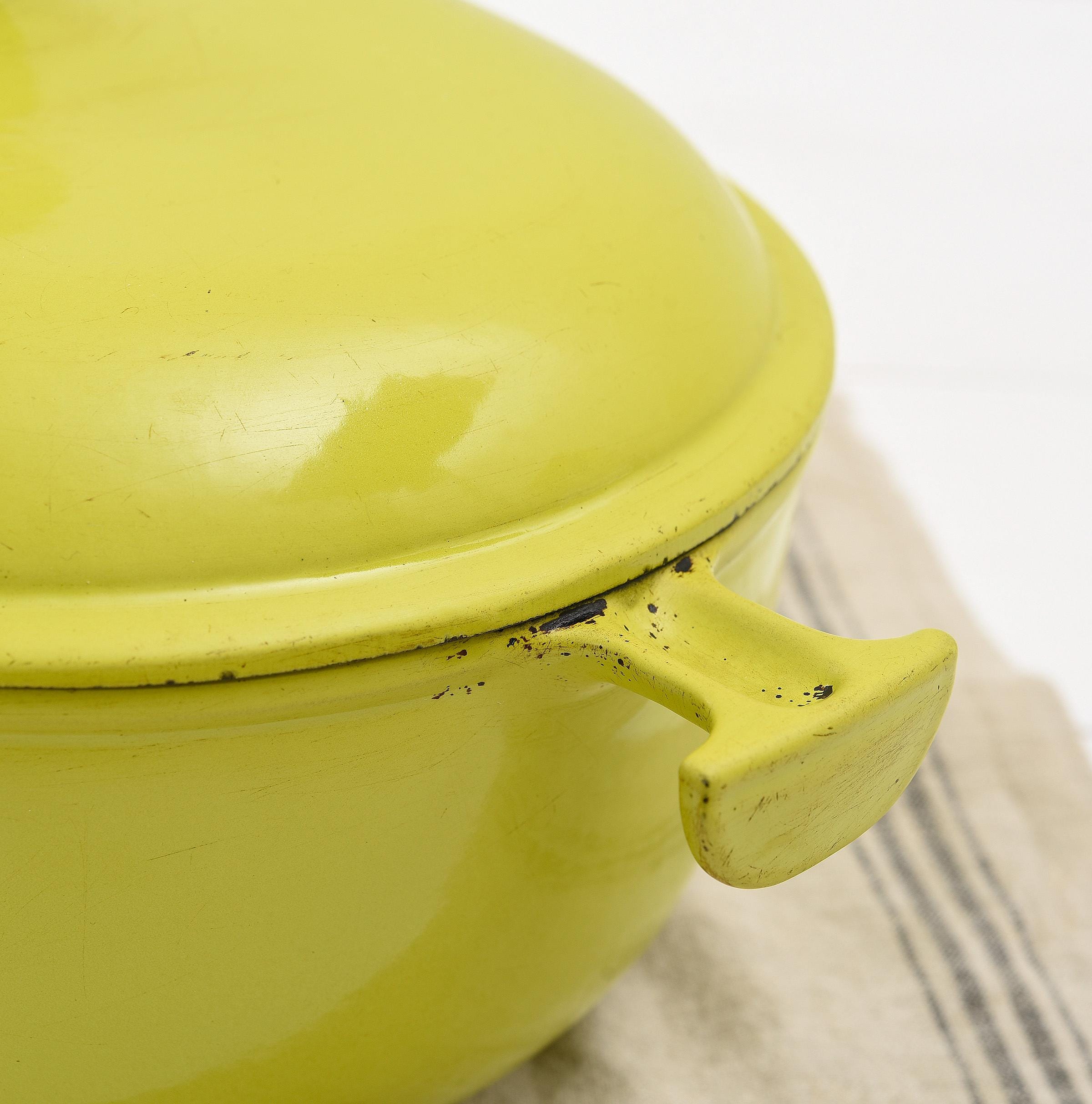 Vintage Le Creuset La Mama Green Dutch Oven– Enzo Mari Design