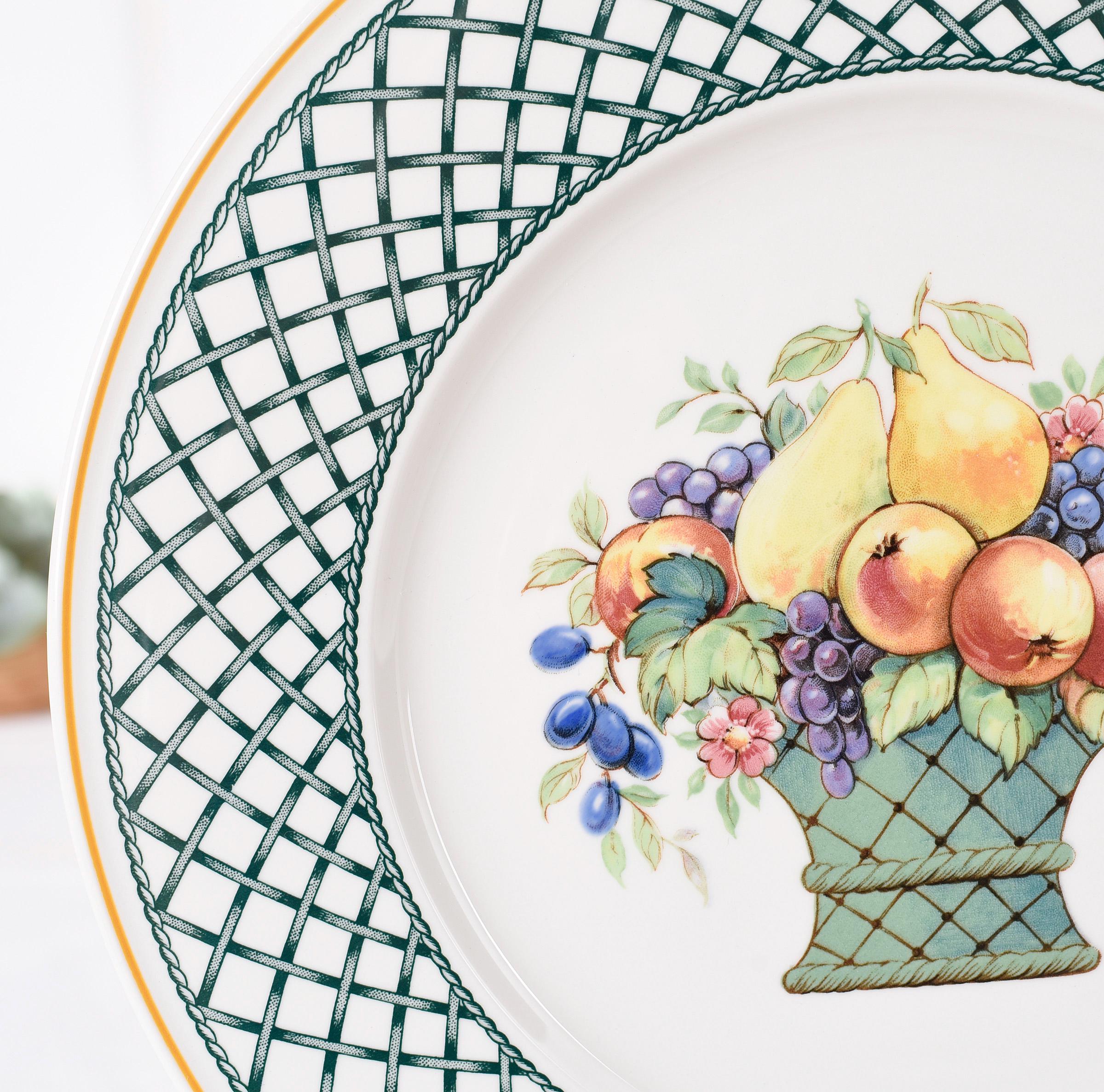 Villeroy & Boch バスケットディナープレートセット - ドイツ製 Vitro