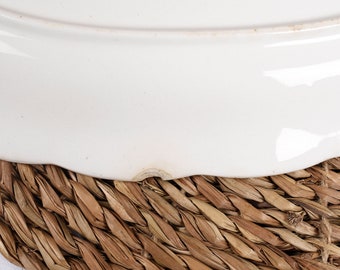 ディゴワンのプレート。フランスのアンティークプレート2枚セット