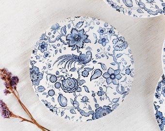 Wh Grindley によるヴィンテージ ロイヤル チューダー プレート - 6 枚