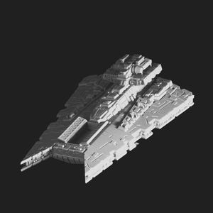 Gladiator-class Star Destroyer – Star Wars Armada Compatible | Imperial Frigate, Fleet Expansion Miniature