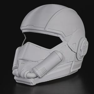 Helldivers II Bonesnapper Helmet – 3D Printed DIY Kit – Galactic Armory Licensed