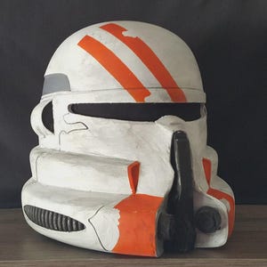 Airborne Clone Trooper Helmet | 3D Printed DIY Kit High Detail, Pre‑Separated Pieces | Galactic Armory Licensed