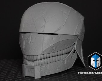 The Acolyte Stranger Helmet | 3D Printed DIY Kit High Detail, Pre‑Separated Pieces | Galactic Armory Licensed