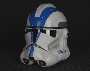 Phase 2 Clone Trooper Helmet | 3D Printed DIY Kit High Detail, Pre‑Separated Pieces | Galactic Armory Licensed