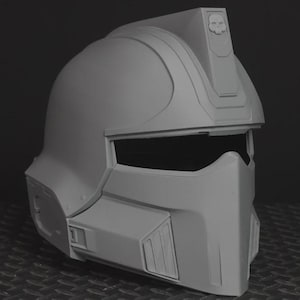 Helldivers II Hero of the Federation Helmet – 3D Printed DIY Kit – Galactic Armory Licensed