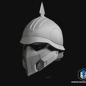 Helldivers II Honorary Guard Helmet – 3D Printed DIY Kit – Galactic Armory Licensed