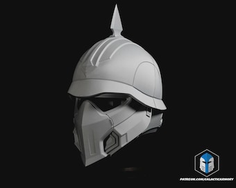 Helldivers II Honorary Guard Helmet – 3D Printed DIY Kit – Galactic Armory Licensed
