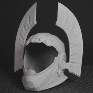Capacete Salvador do Livre Helldivers II – Kit DIY impresso em 3D – Licenciado pela Galactic Armory