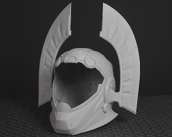 Helldivers II Savior of the Free Helmet – 3D Printed DIY Kit – Galactic Armory Licensed
