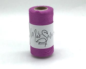 Framboise, 360 yard mulberry silk spool, 1 strand