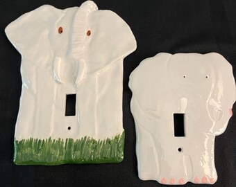 Elephant Light Switch Cover Switch Plate Switchplate 3D Outlet Plug GFI Decora