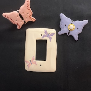 Butterfly Switch Cover Switch Plate Switchplate 3D Outlet Plug Decora ...