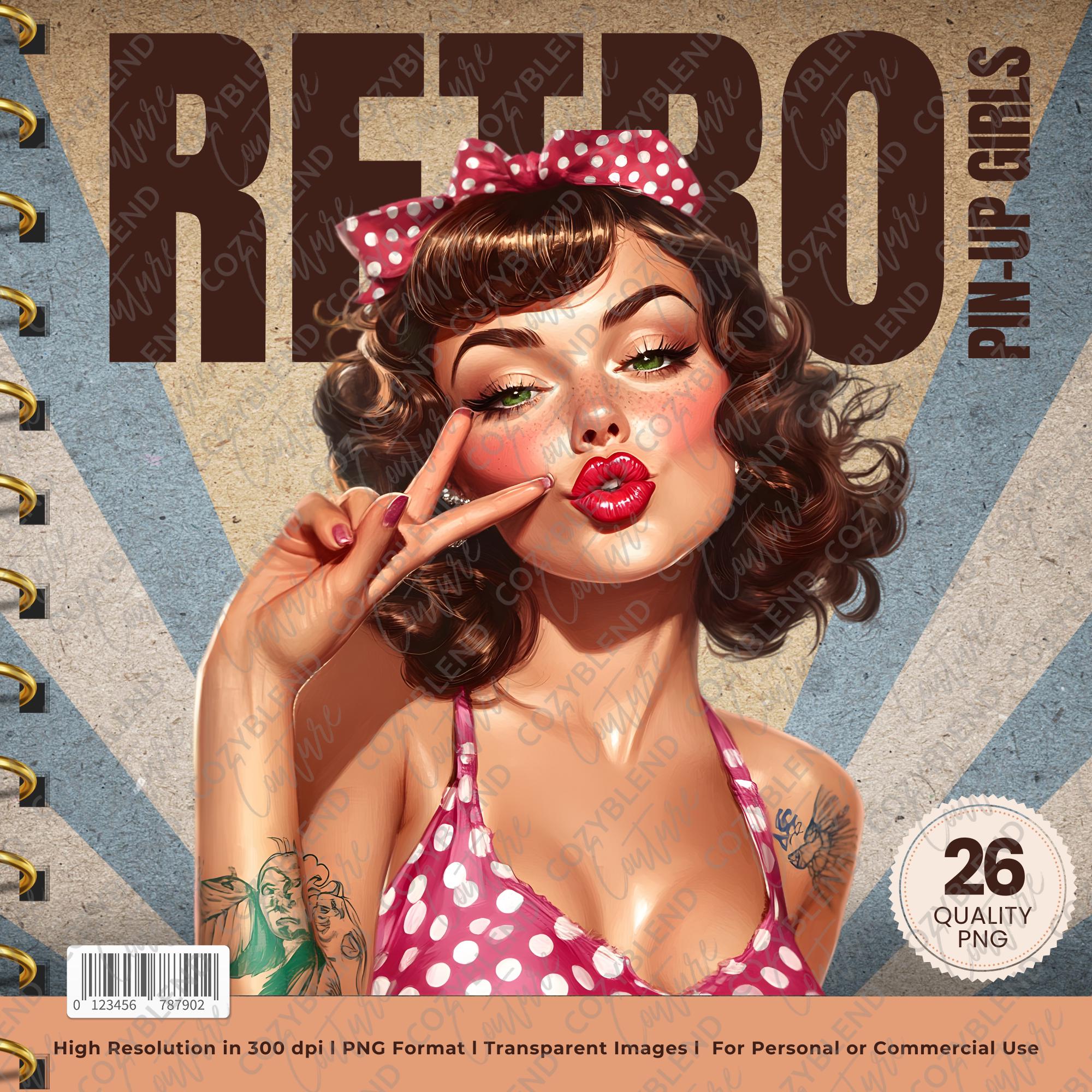 1950's Pin up Girl - Etsy