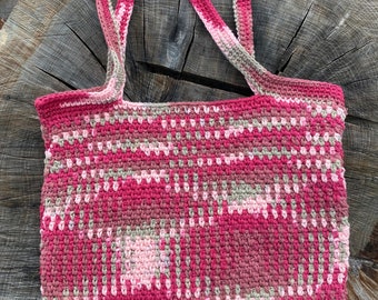 Handmade Crochet Tote Bag