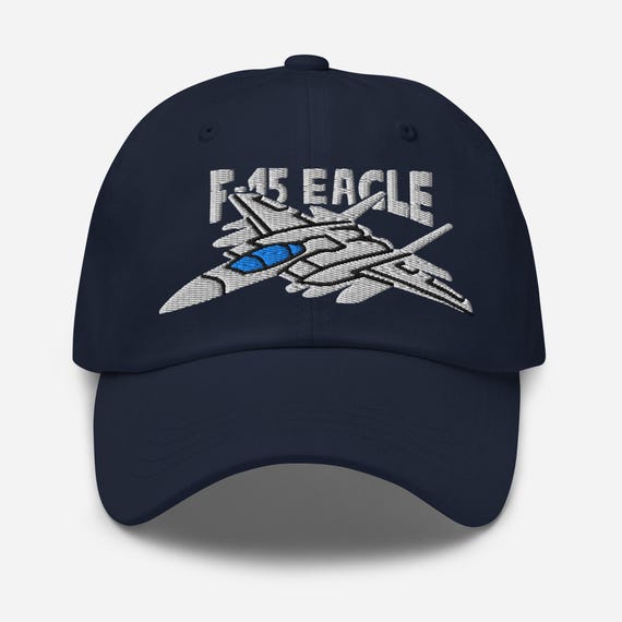 帽子／F-１５ EAGLE　10th ANNIVERSARY F-15 Eagle Fighter Jet Embroidered Cap – Classic Aviation Headwear