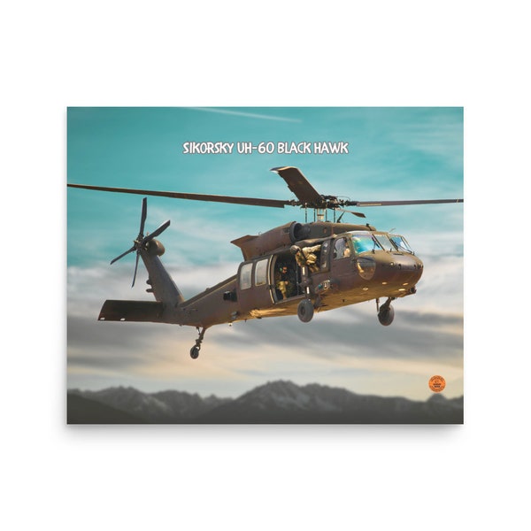 Poster - Sikorsky UH-60 Black Hawk