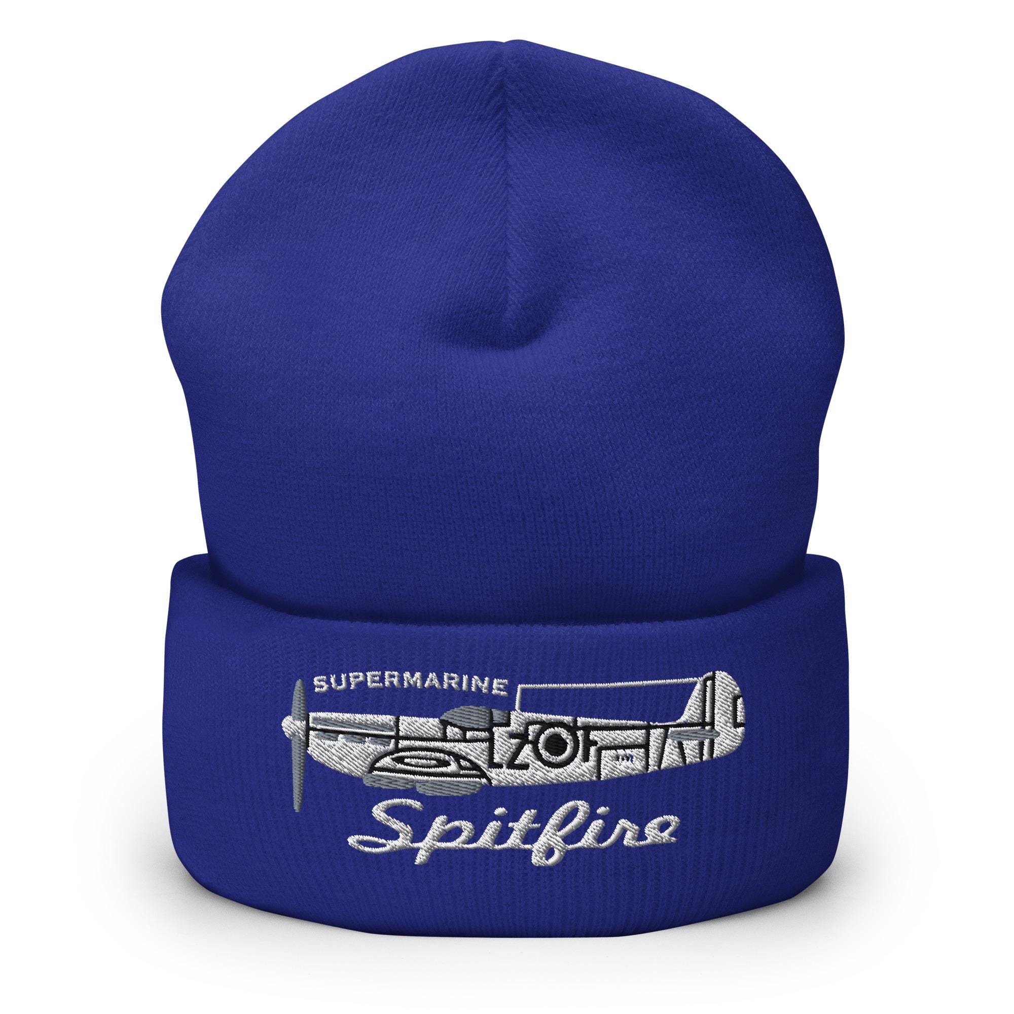 Supermarine Spitfire WW2 Classical British Aircraft Embroidered