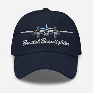 Bristol Beaufighter WW2 RAF Fighter Embroidered Cap