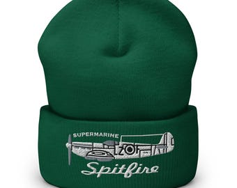 Supermarine Spitfire WW2 Classical British Aircraft Embroidered