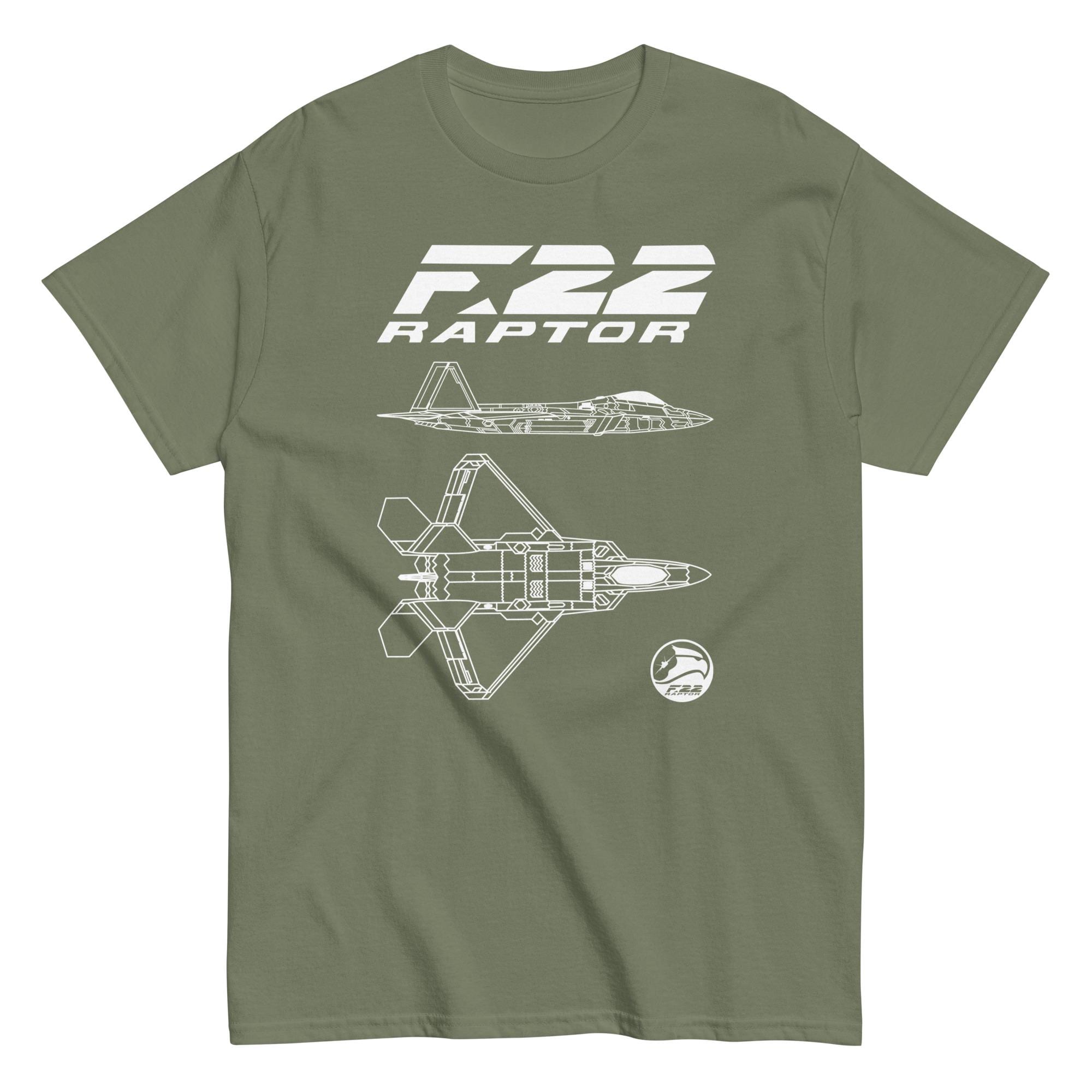 F-22 Raptor T-shirt: Stealth Fighter Jet Views, Aviation Gift - Etsy