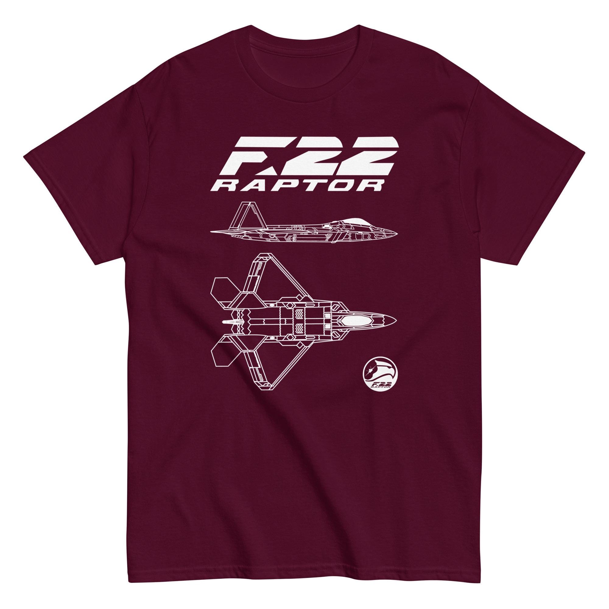 F-22 Raptor T-shirt: Stealth Fighter Jet Views, Aviation Gift - Etsy