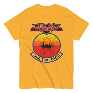 Iconic F-14 Tomcat Fighter Aircraft Shirt - Vibrant Front Print Design