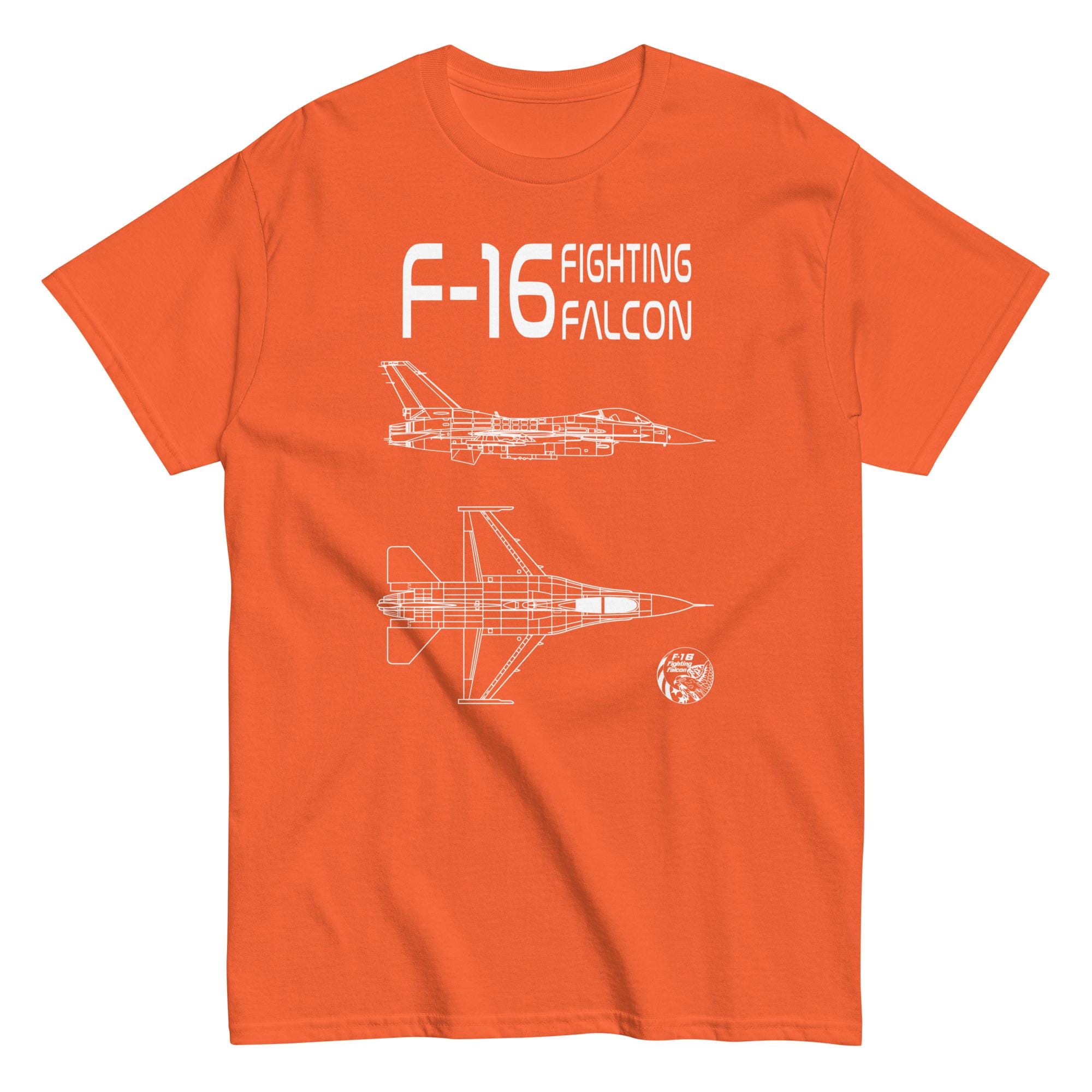 F-16 Fighting Falcon T-shirt: American Fighter Jet Design - Etsy