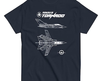Panavia Tornado European Combat Aircraft T-Shirt - Sleek Badge Front Design