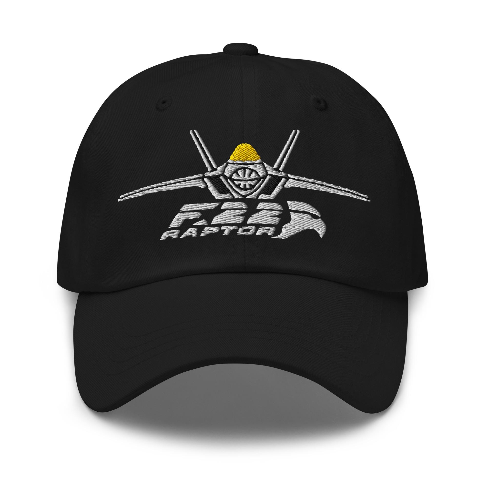 F-22 Raptor Fighter Jet Head-on Logo Embroidered Hat - Etsy
