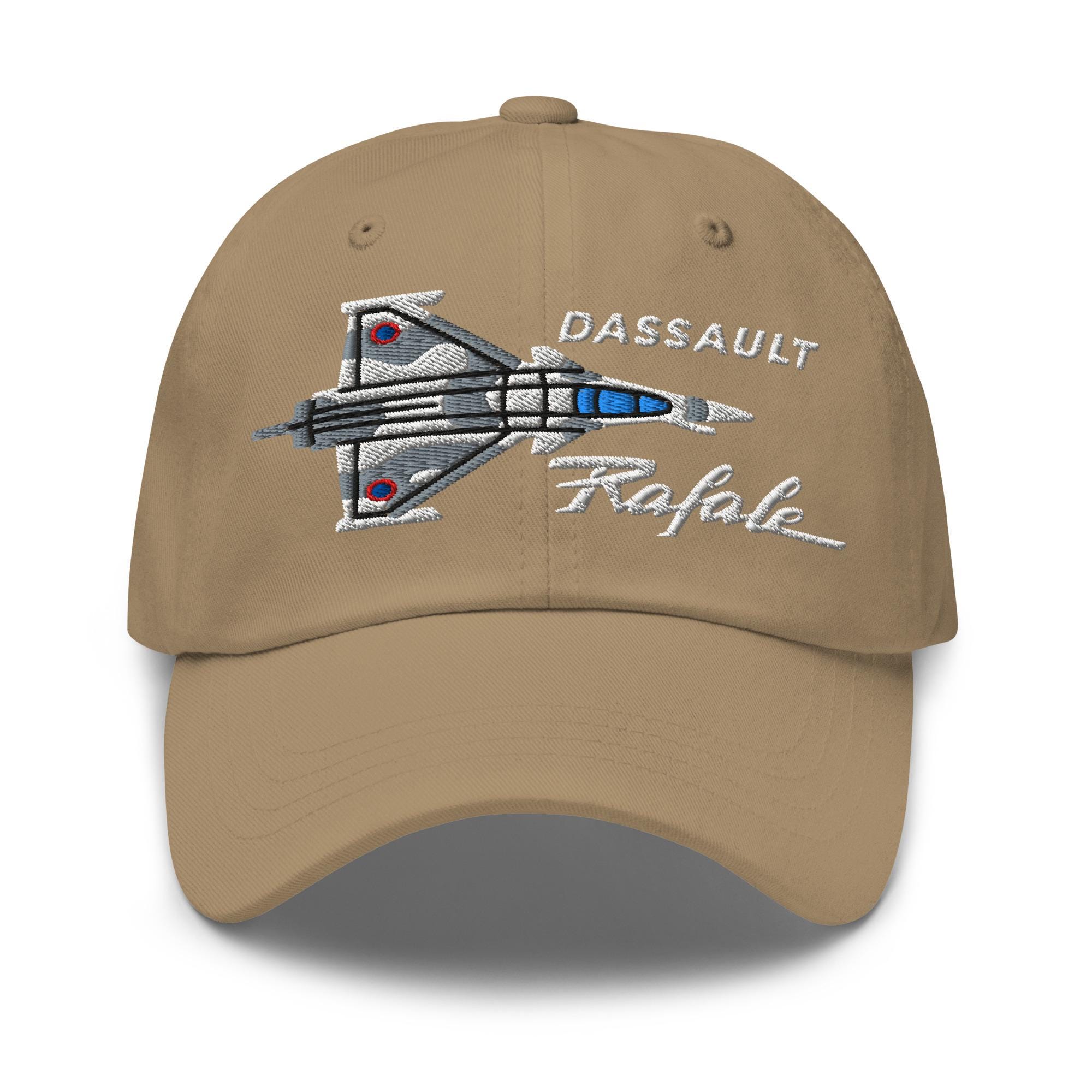 Casquette De Baseball Motifs Dassault Rafale - Chapeau Pêche Homme Femme Cadeau Mode