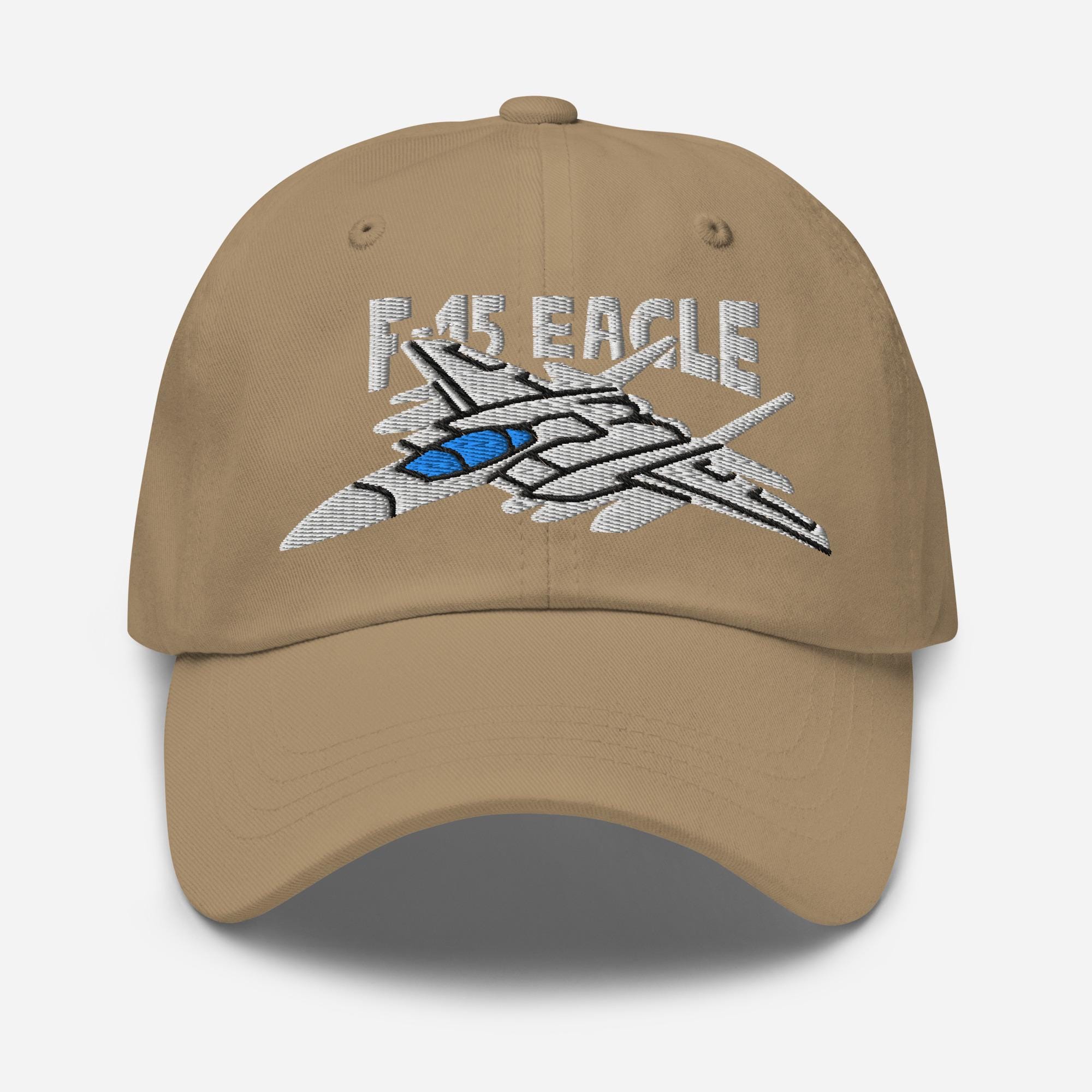 F-15 Eagle Fighter Jet Embroidered Cap – Classic Aviation Headwear