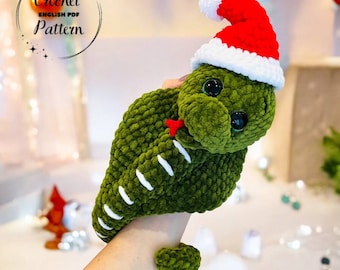 Cobra Crochet Pattern: Amigurumi Snake PDF Tutorial