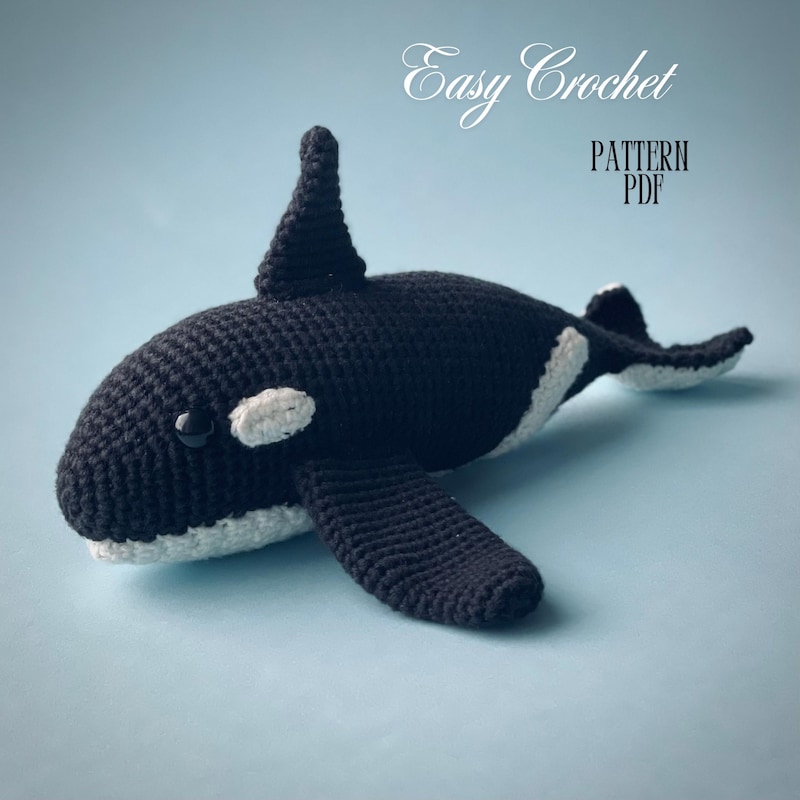 Orca Sewing Pattern Plush - Etsy